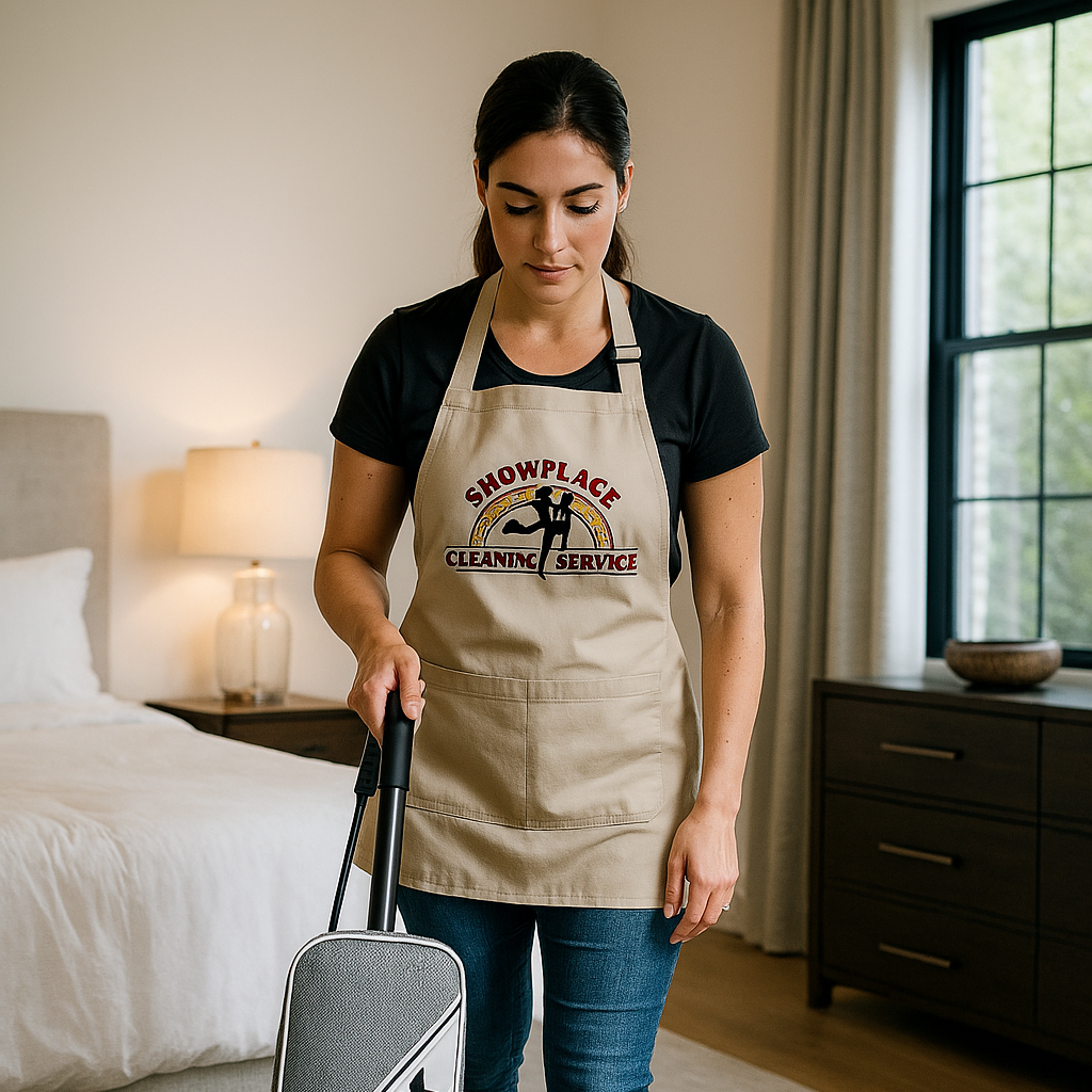 cleaner vacumming